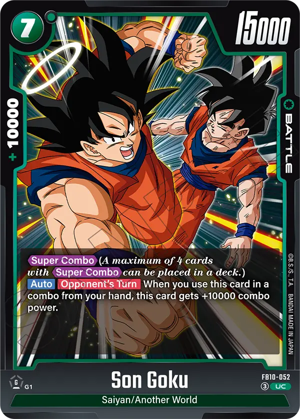 Son Goku FB10-052 card