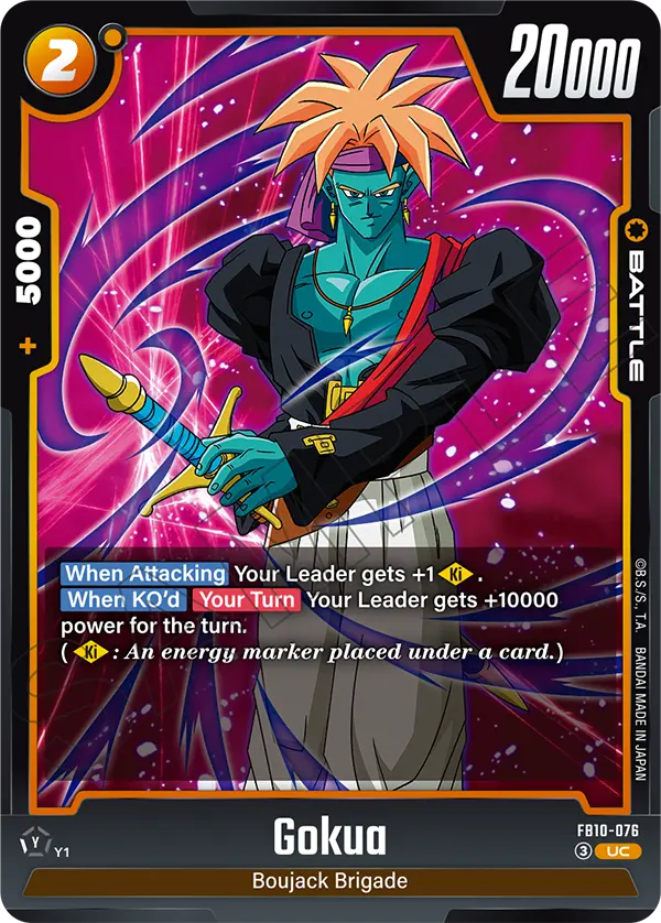 Gokua FB10-076 card