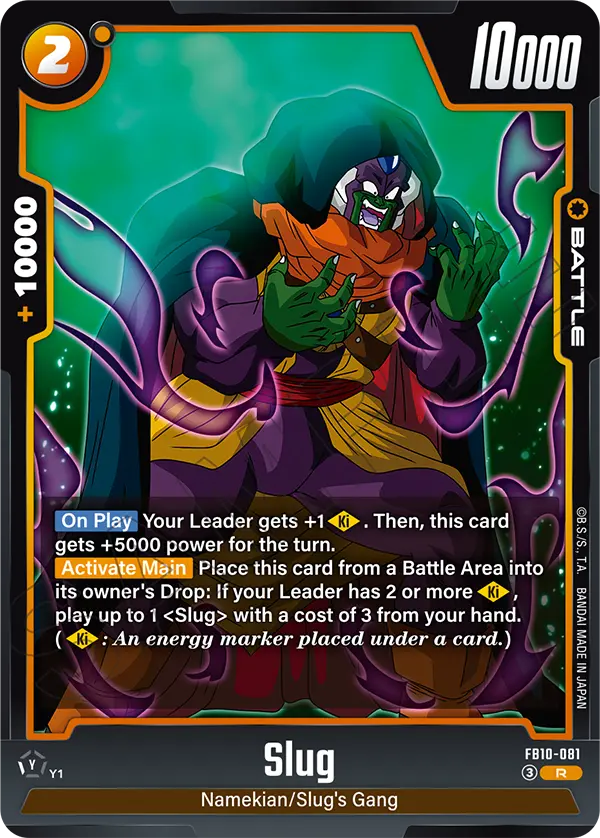 Slug FB10-081 card