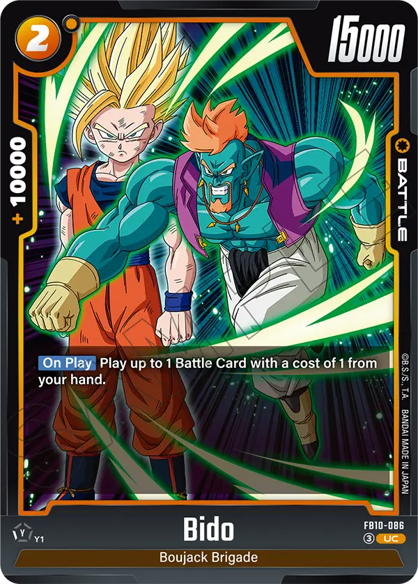 Bido FB10-086 card