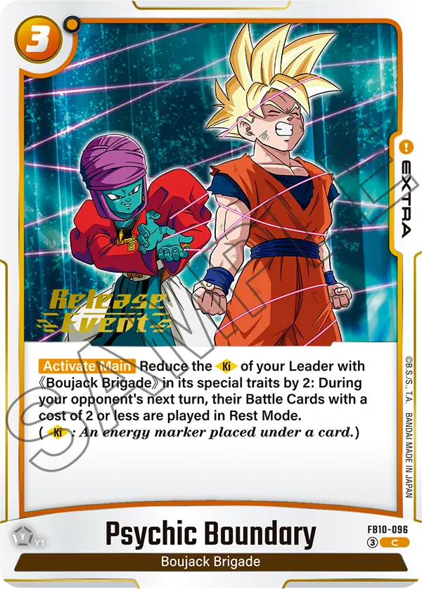 Psychic Boundary FB10-096-p1 card