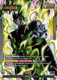 Cell FB10-097 Dragon Ball Fusion World card, Alt Art