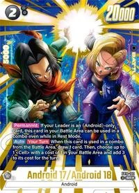 Android 17/Android 18 FB10-102-p1 card