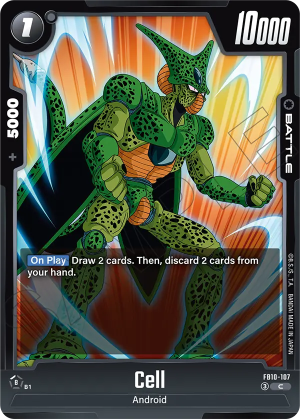 Cell FB10-107 card