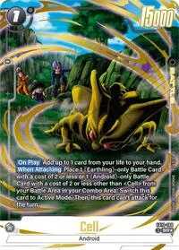 Cell FB10-108 Dragon Ball Fusion World card, Alt Art