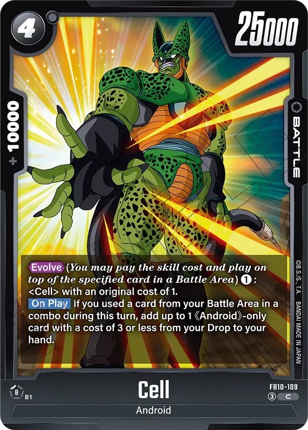 Cell FB10-109 card