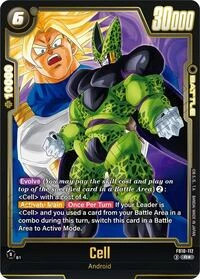 Cell FB10-112 Dragon Ball Fusion World card, Alt Art