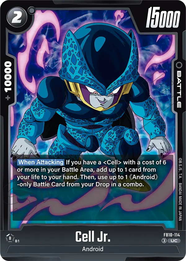 Cell Jr. FB10-114 card