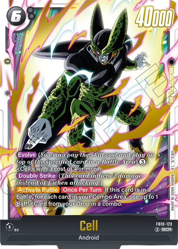 Cell FB10-123 card