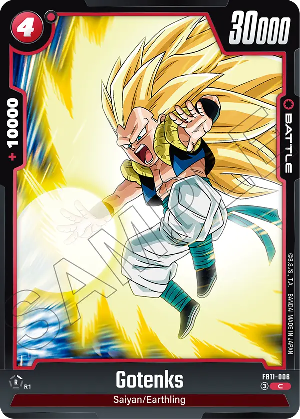 Gotenks FB11-006 card