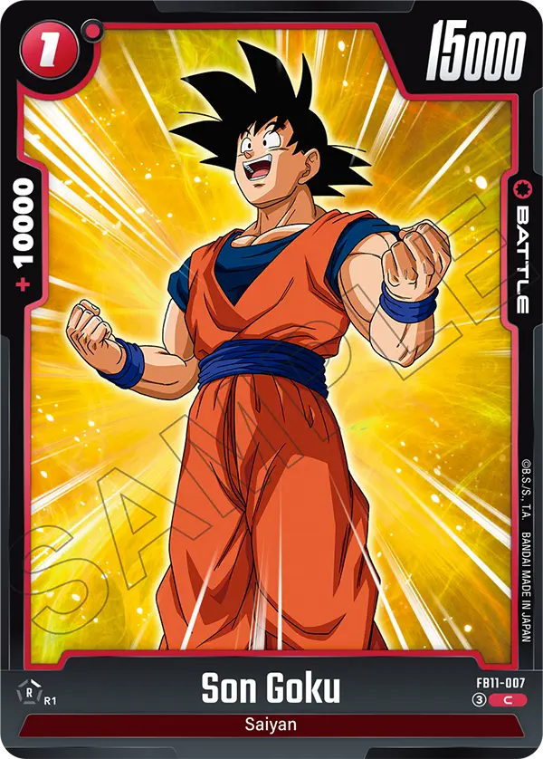 Son Goku FB11-007 card