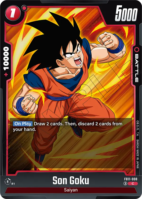 Son Goku FB11-008 card