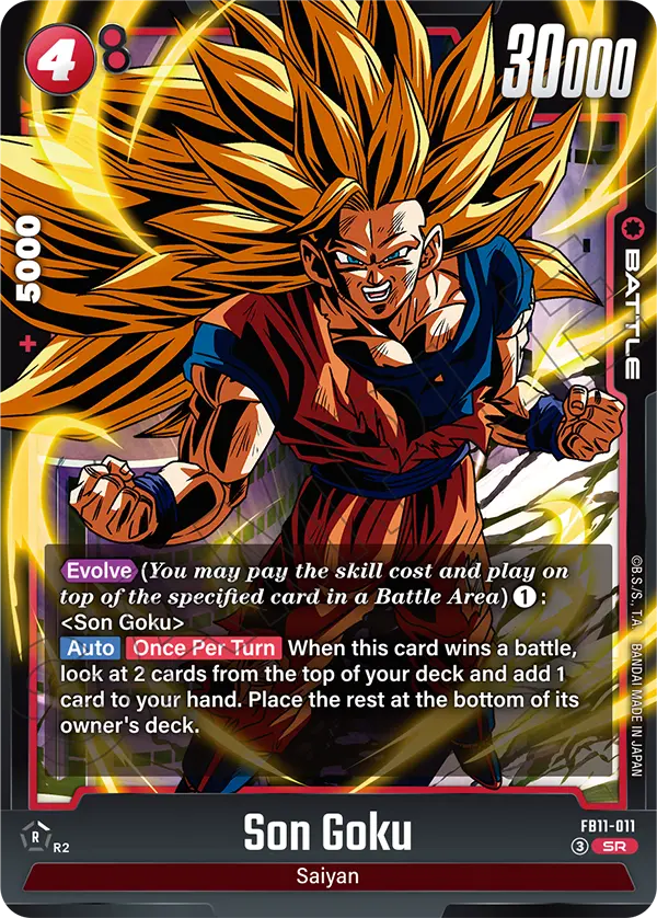 Son Goku FB11-011 card