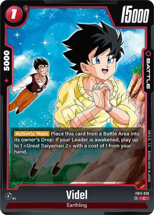 Videl FB11-019 card