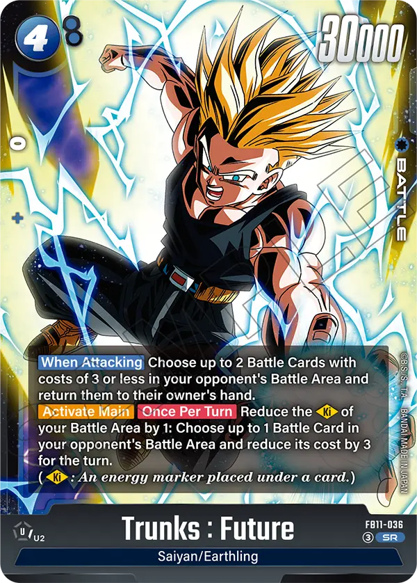 Trunks : Future FB11-036 card