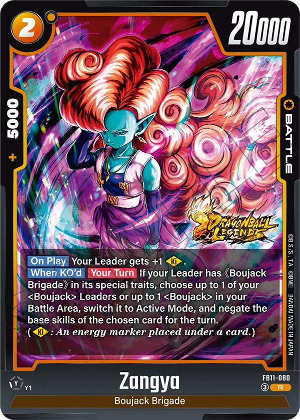 Zangya FB11-080 card