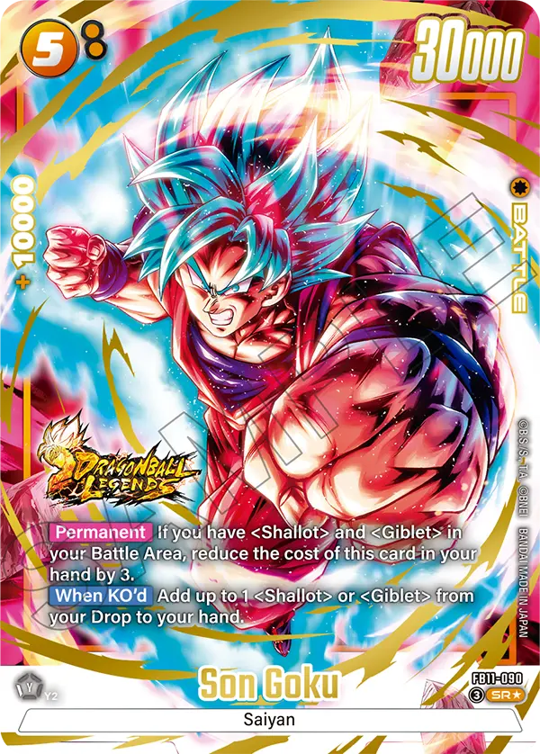 Son Goku FB11-090 Dragon Ball Fusion World card, Variant 1