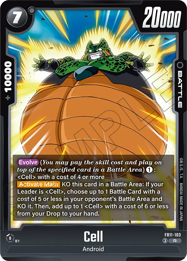 Cell FB11-103 card