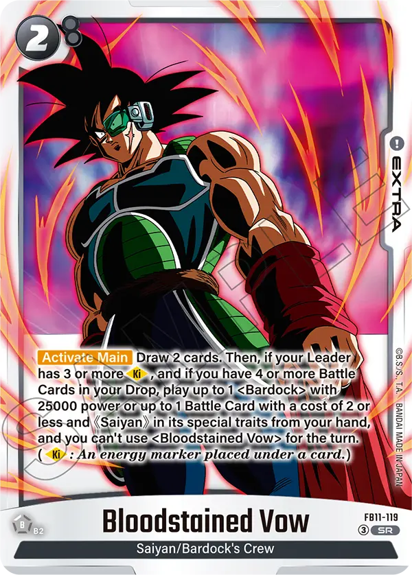 Bloodstained Vow FB11-119 card