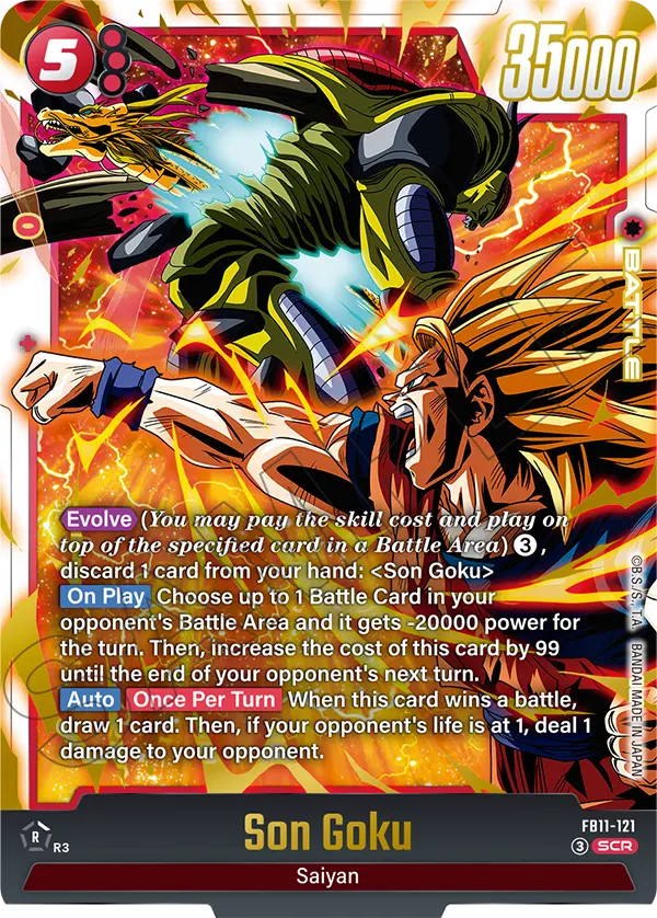 Son Goku FB11-121 card