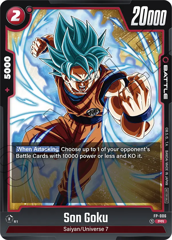 Son Goku FP-006 card