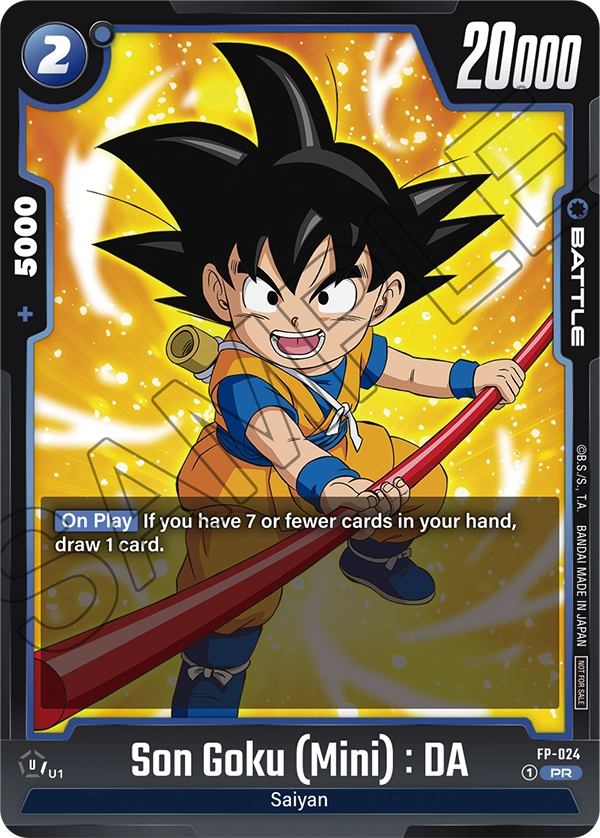 Son Goku (Mini) : DA FP-024 card