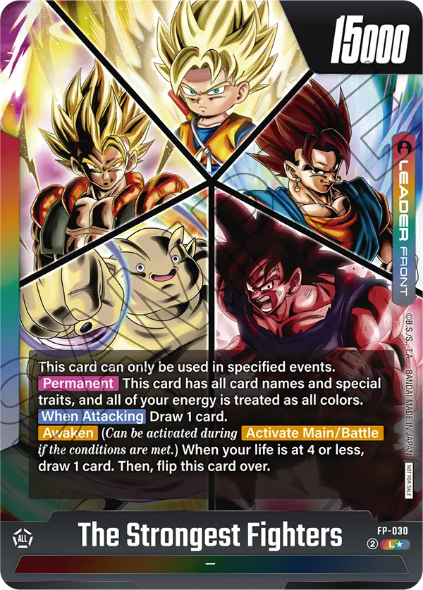 The Strongest Fighters FP-030 card