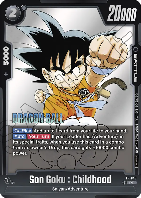 Son Goku : Childhood FP-049 card