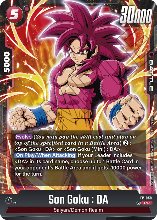 Son Goku : DA FP-050 card