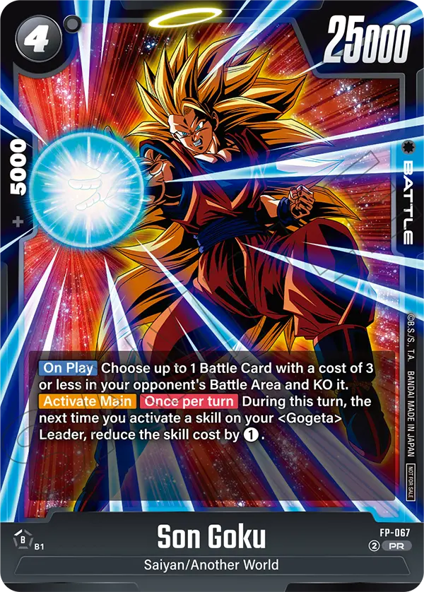 Son Goku FP-067 card