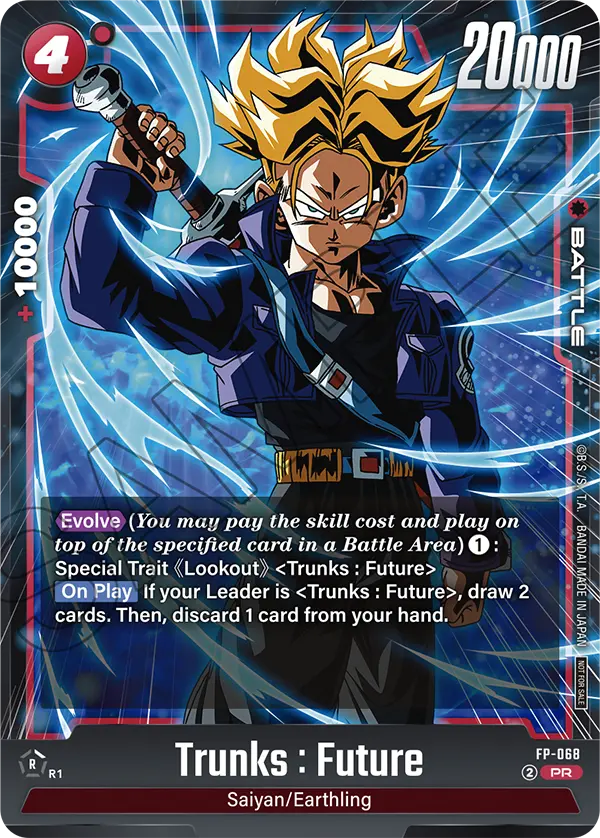 Trunks : Future FP-068 card