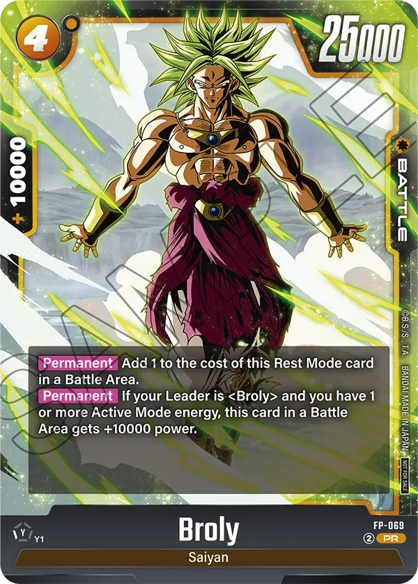 Broly FP-069 card