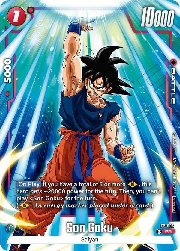 Son Goku FP-086 card