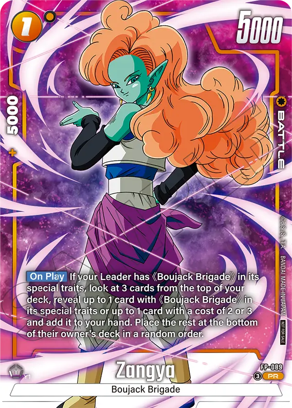 Zangya FP-089 card