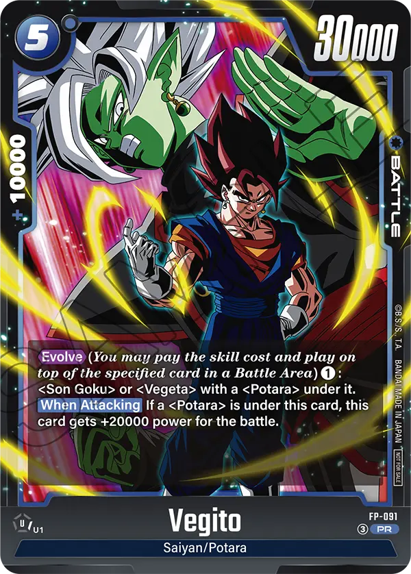 Vegito FP-091 card