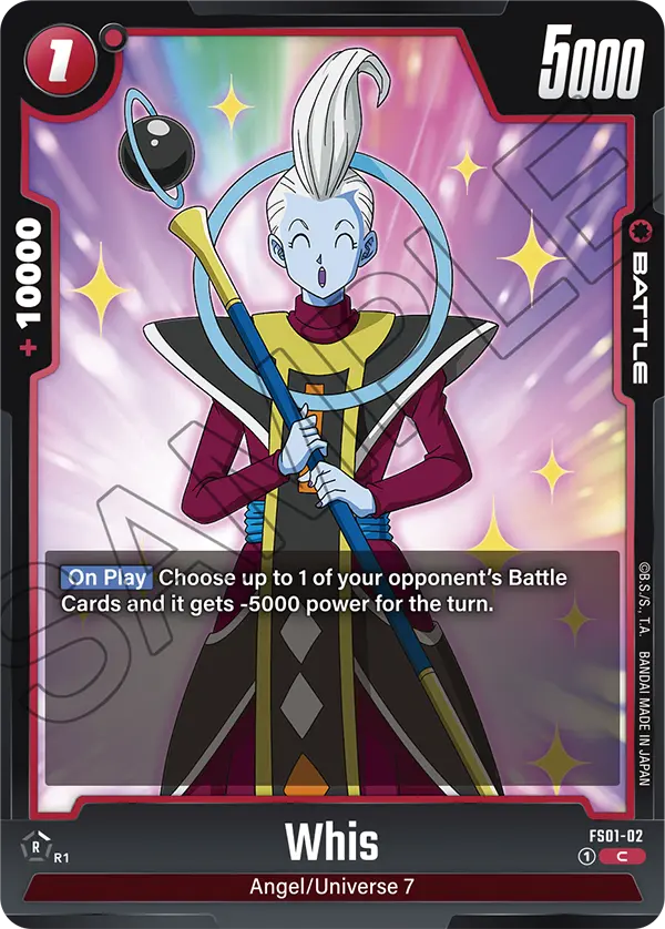 Whis FS01-02 card