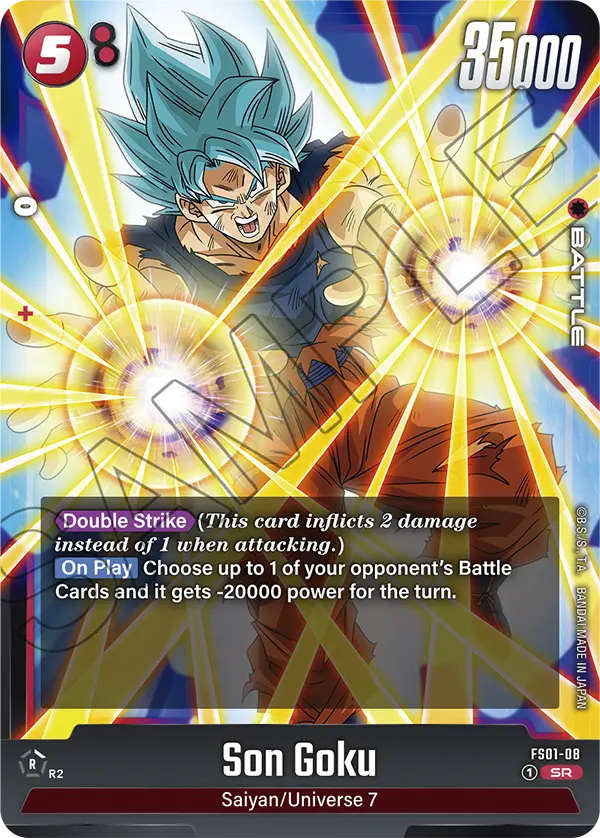 Son Goku FS01-08 card