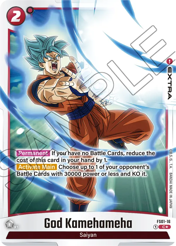 God Kamehameha FS01-16-p1 card