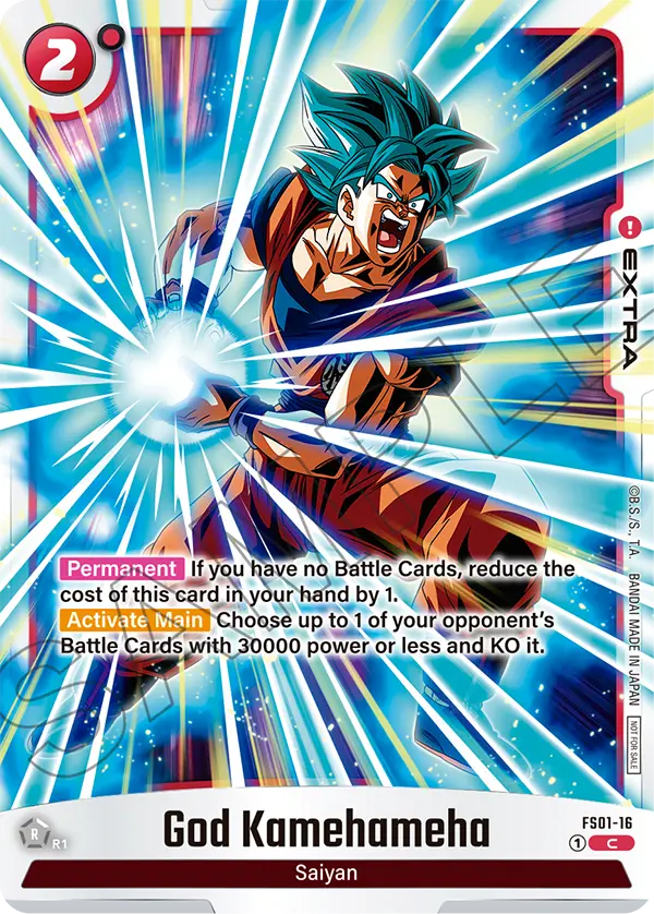 God Kamehameha FS01-16-p2 card