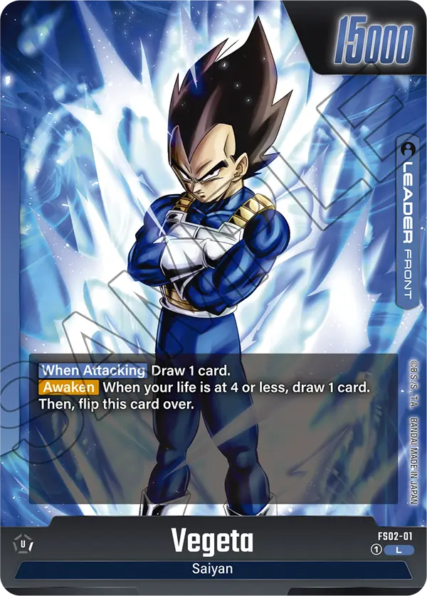 Vegeta FS02-01 card