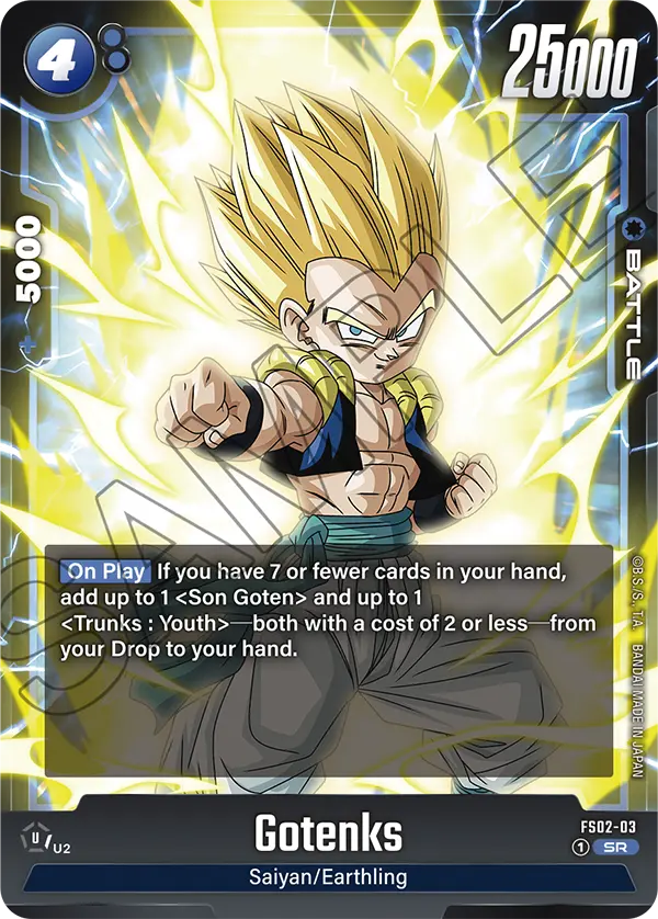 Gotenks FS02-03 card