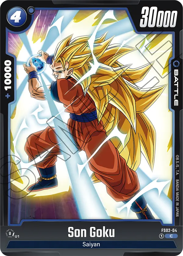 Son Goku FS02-04 card