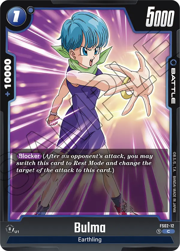 Bulma FS02-12 card