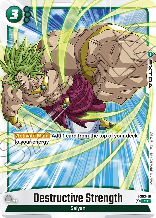 Destructive Strength FS03-16-p1 card