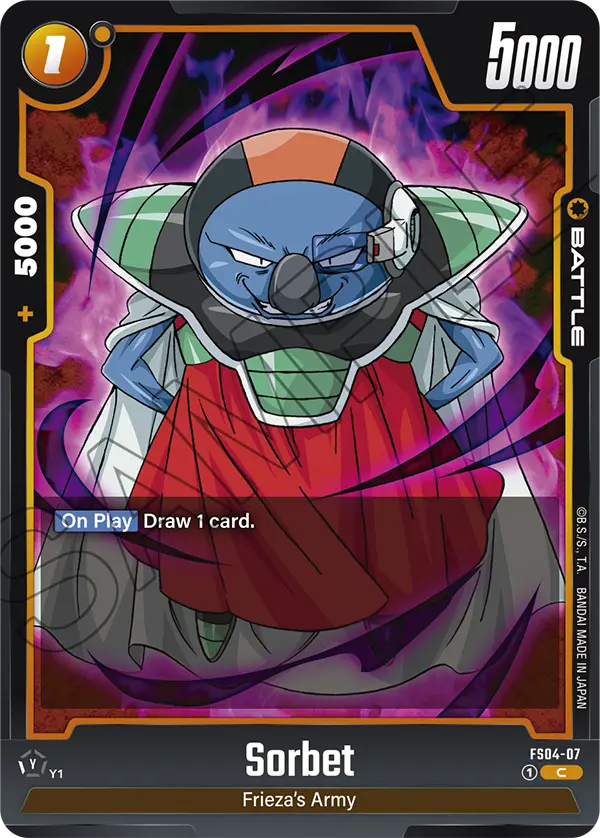 Sorbet FS04-07 card