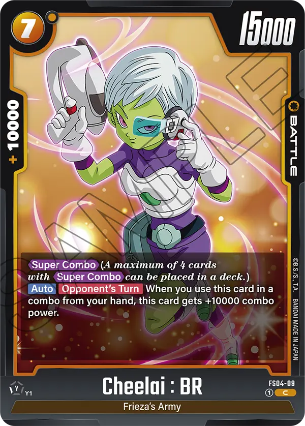 Cheelai : BR FS04-09 card