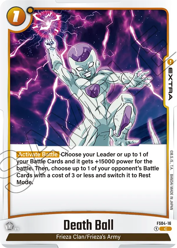 Death Ball FS04-16 card