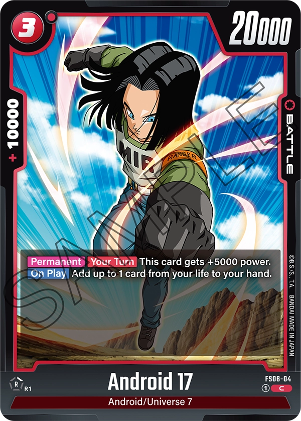 Android 17 FS06-04 card
