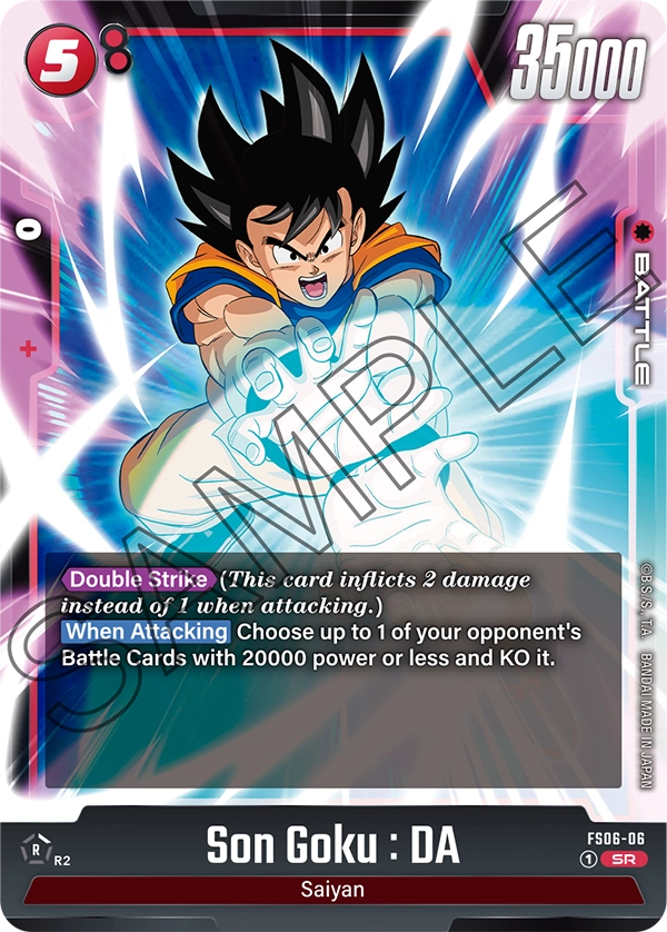 Son Goku : DA FS06-06 Dragon Ball Fusion World card