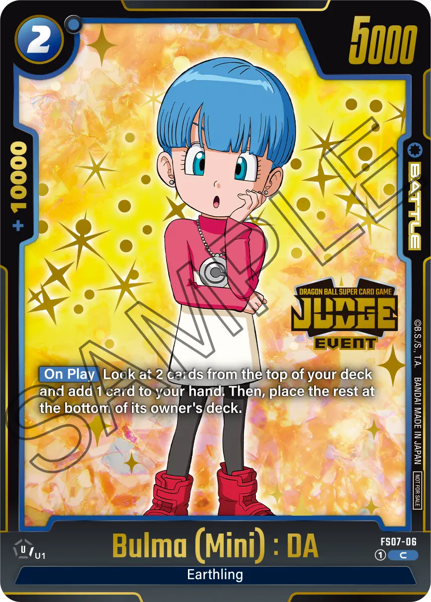 Bulma (Mini) : DA FS07-06-p2 card